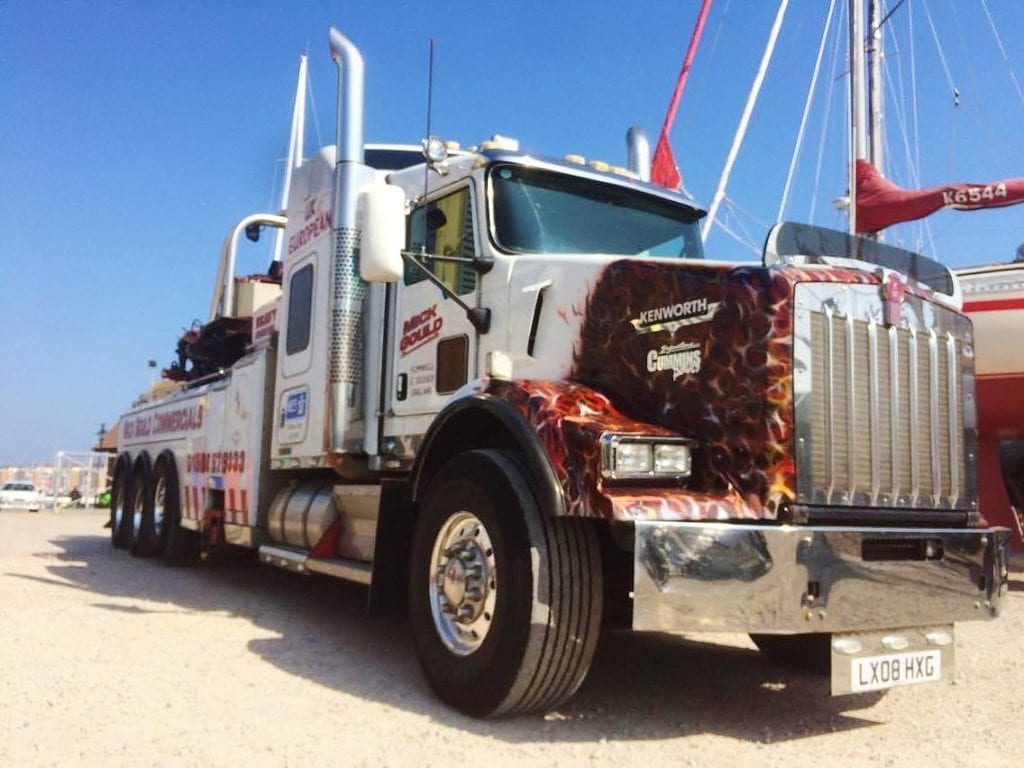 mick gould commercials kenworth rotator